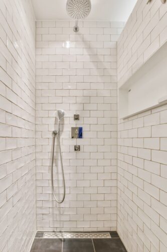 shower tile installation