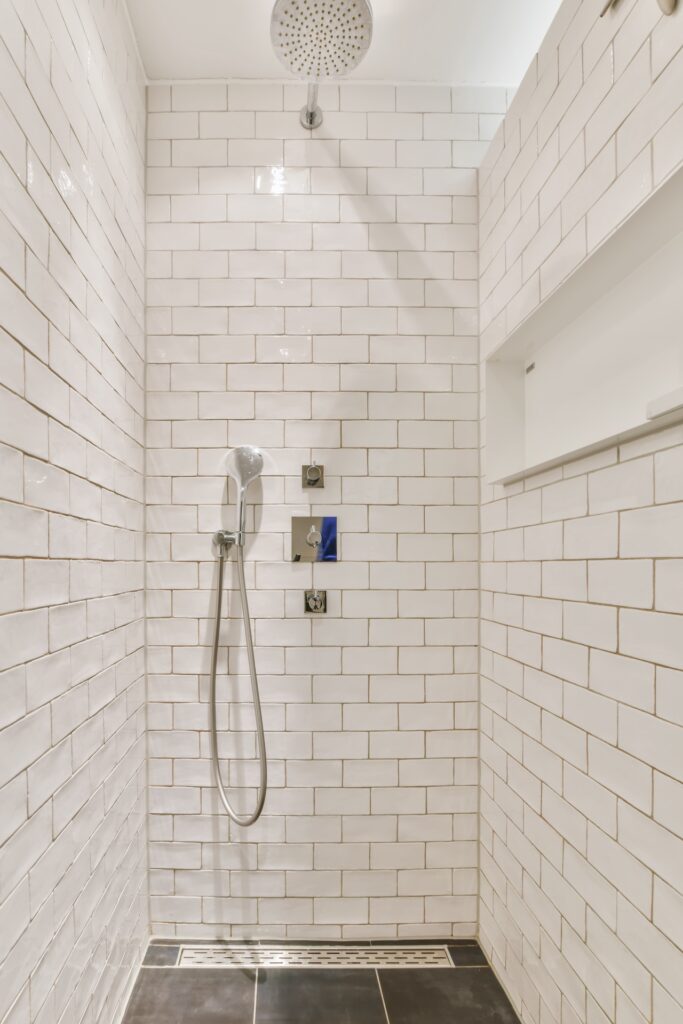 shower tile installation